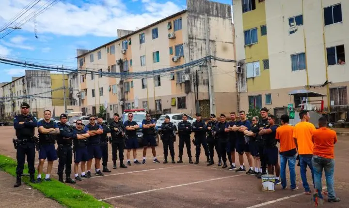9º BPM intensifica ações de segurança e revitalização no Residencial Morar Melhor