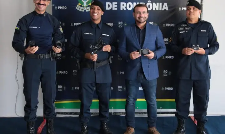 Entrega de equipamentos fortalece Comunicação Social da Polícia Militar de Rondônia