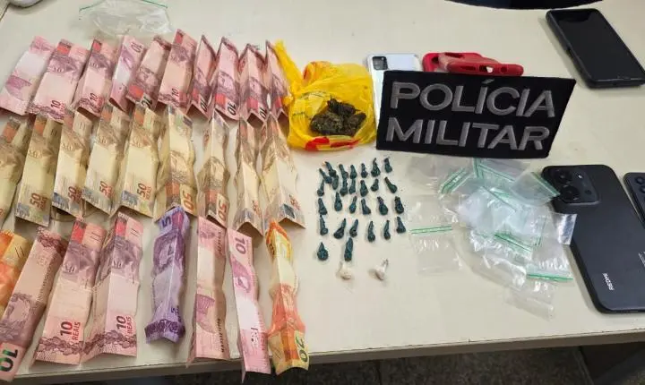 JI-PARANÁ: POLÍCIA MILITAR PRENDE SUSPEITO POR TRÁFICO DE DROGAS NO BAIRRO JK