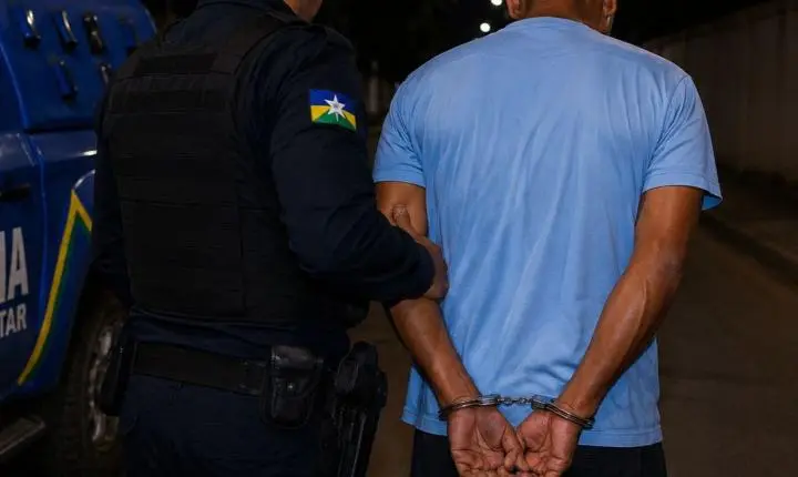 PMRO Captura Suspeito por Descumprir Medida Protetiva e Invadir Domicílio em Guajará-Mirim