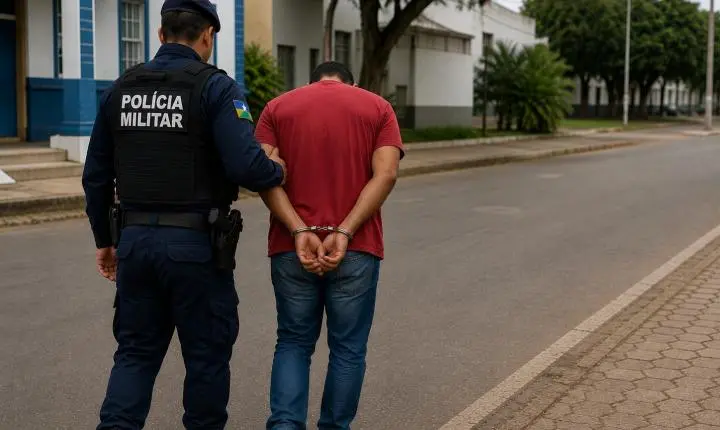 PMRO: Foragido da Justiça é recapturado em ação rápida no centro de  Guajará-Mirim