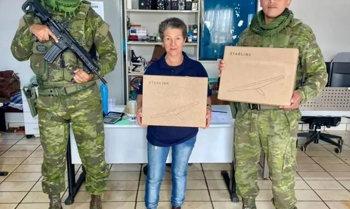 RECEITA FEDERAL DESTINA EQUIPAMENTOS STARLINK À POLÍCIA MILITAR PARA FORTALECER AÇÕES DE FRONTEIRA EM RONDÔNIA